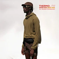 Thermolite®   Sweat à capuche: 2025 hiver sweat à capuche léger et chaud unisexe couleur unie épaissi à capuche pour l'automne e 3