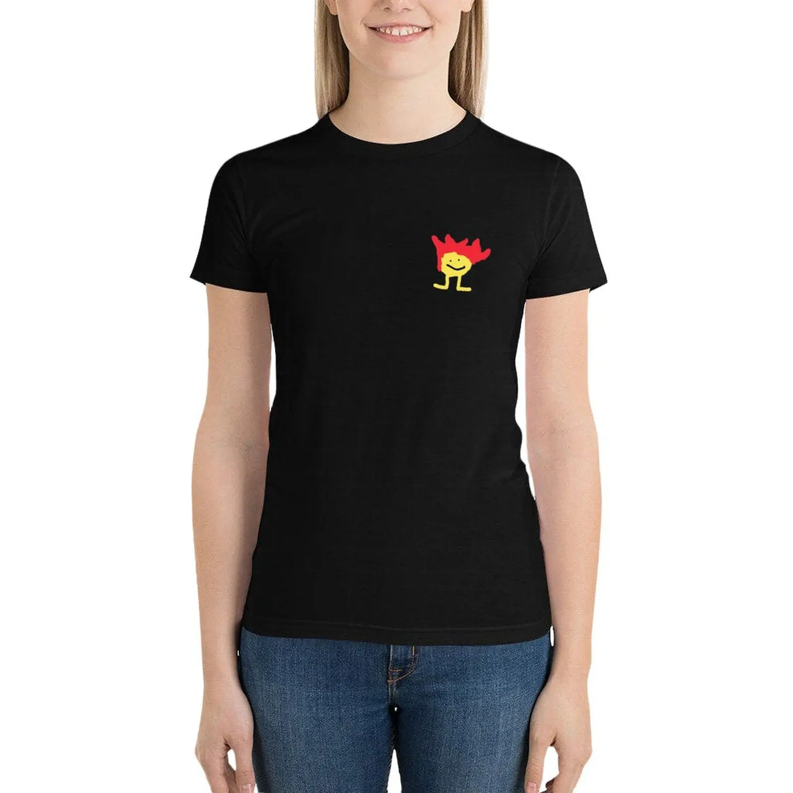 

Jerma985Fireman T-Shirt lady clothes animal print shirt for girls Woman clothing