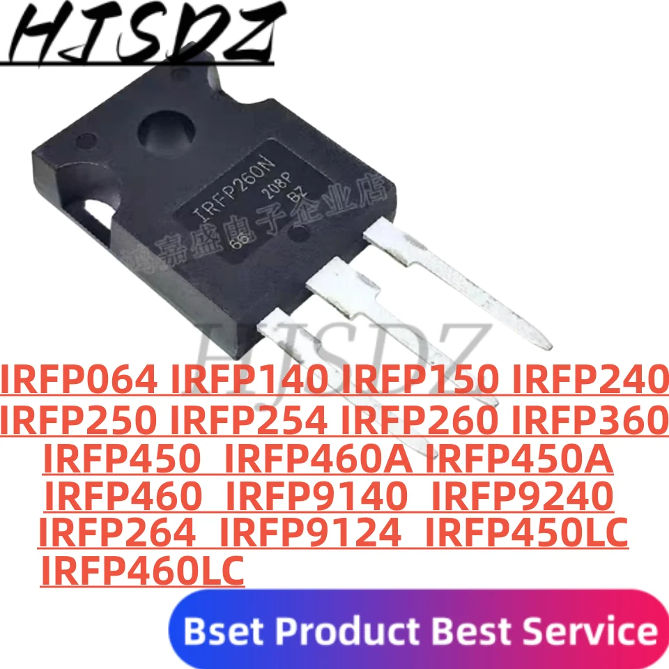 IRFP460PBF IRFP064 IRFP140 IRFP150 IRFP240 IRFP250 IRFP254 IRFP260 IRFP360 IRFP450 IRFP450PBF IRFP9140 TO-247 10PCS/LOT power transistor