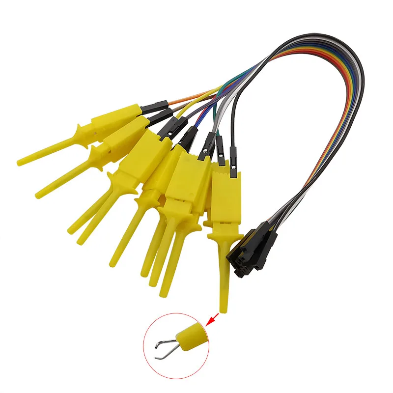20cm 30cm hoch effiziente Test haken clips Logik analysator Kabel greifer Sonden test klemmens atz 5 Farben – Detail 5