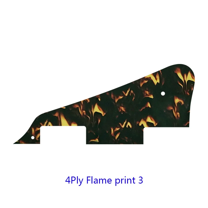 Xin Yue Custom Guitar Parts - For Les Paul Guitar Pickguard Scratch Plate Multiple Colour Flame Pattern