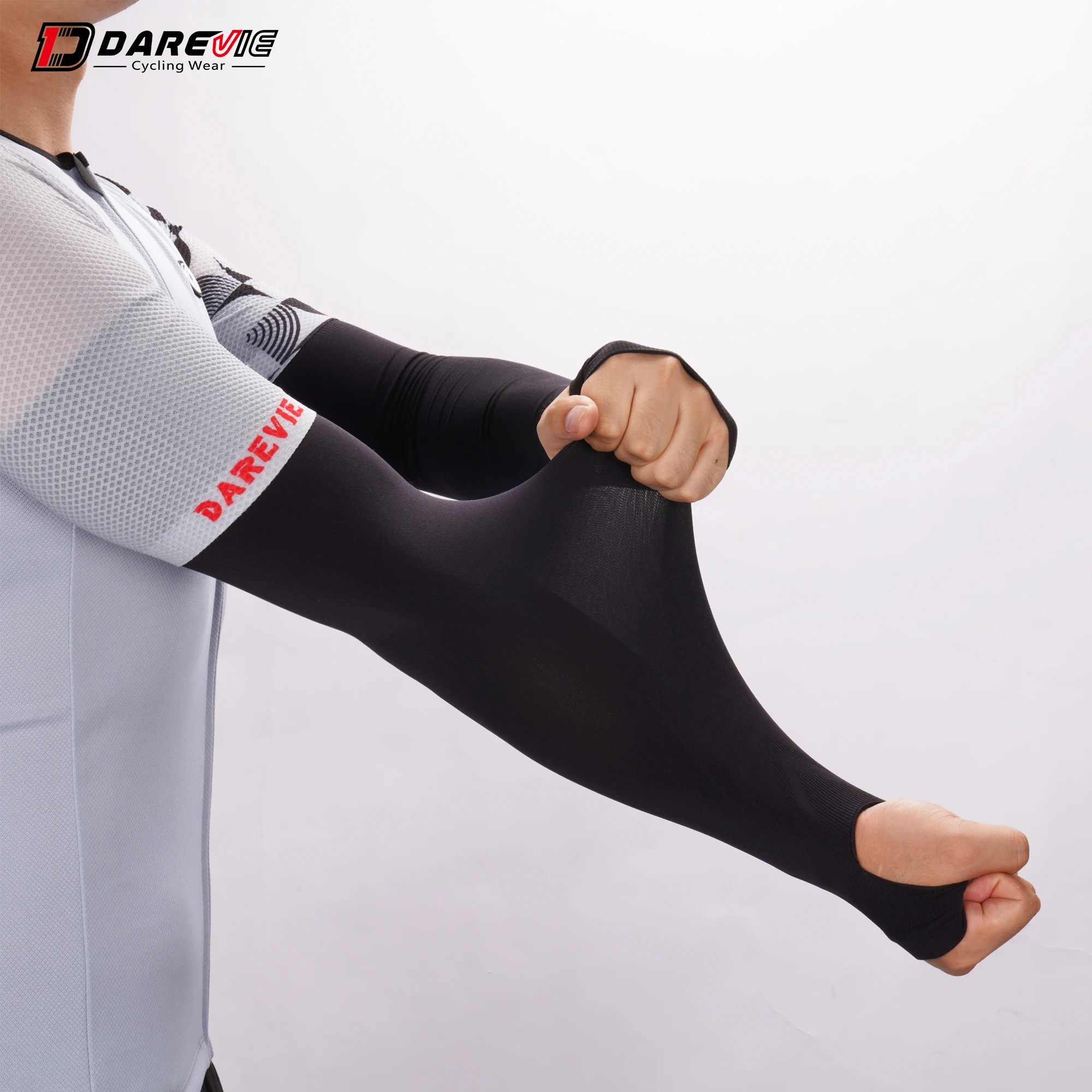 DAREVIE 남성 사이클링 팔 슬리브, 통기성 슬리브, 여성 사이클링 팔 슬리브, 일광화상 방지 팔 보호대, 여름