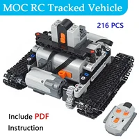 Technical Motor Parts Building Block Compatible Technical Mechanical Group MOC PF Power Function Upgrade XL-M-Servo Motor Leduo 6