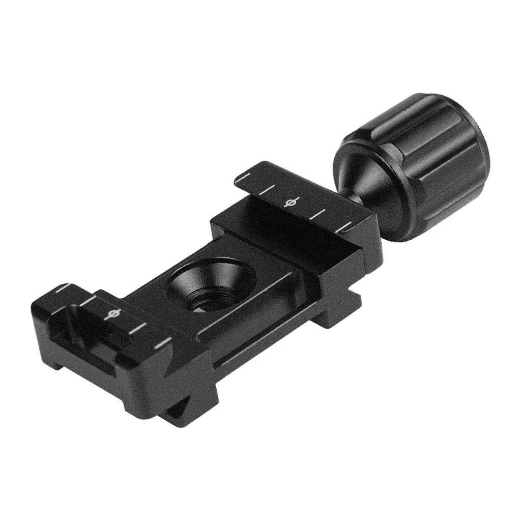 Tripod mount adapter Portable 25mm CNC Anti-Slip Quick Release Clamp