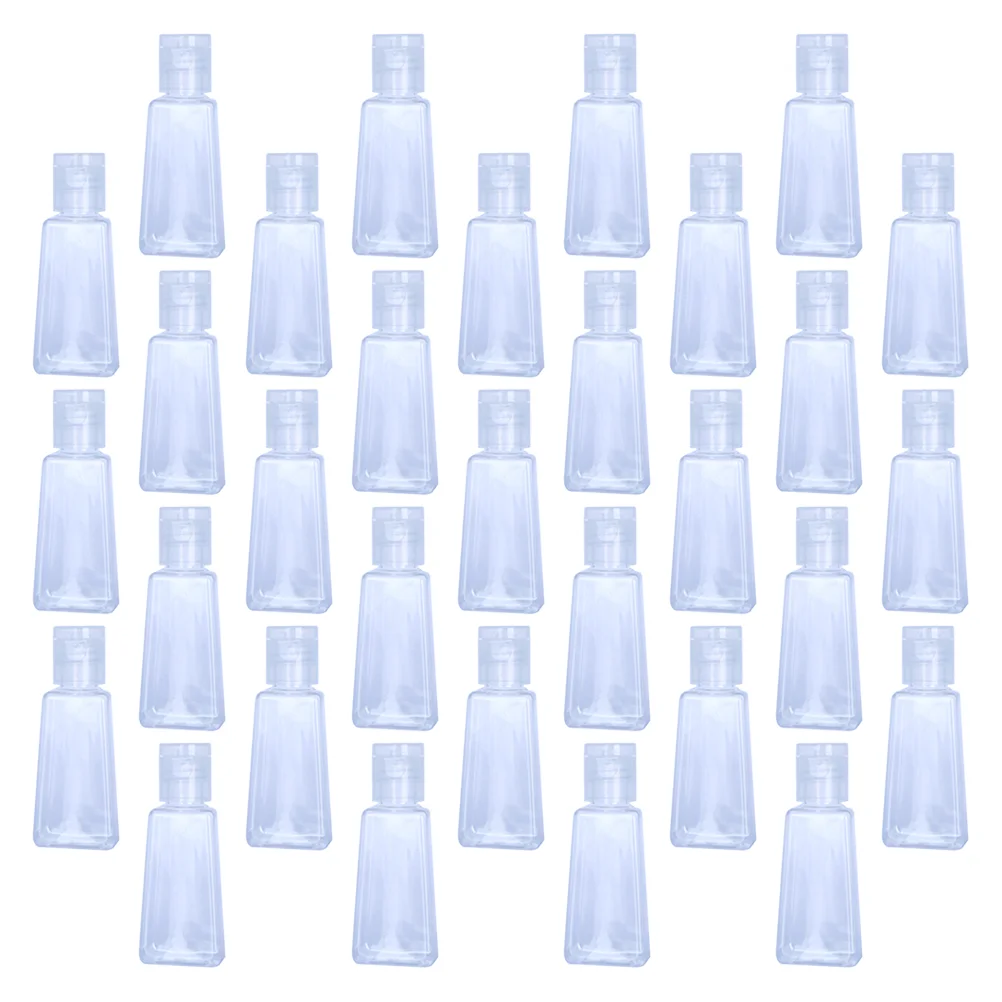 

Dispenser Bottle Flip Cap Small Empty Travel Liquid Sub-packing Visible Simple Reusable Essential Oil Lotion Container