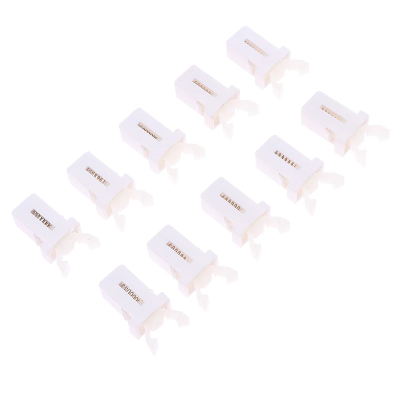 Froiny 5 stks Prullenbak Plastic Lock Zelfborgende Schakelaar Vervanging Catch Compatibel Touch Deksel Bin Reparatie Clip, Zwart