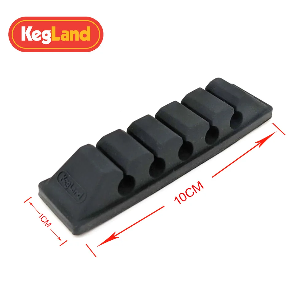 KegLand 8/9,5 mm AD BLT – Beer Line Tidy – Bier- und Gasschlauch-Organizer, Bier-Desktop-Wandkabelmanagement, Heimbrauen – Detail 6