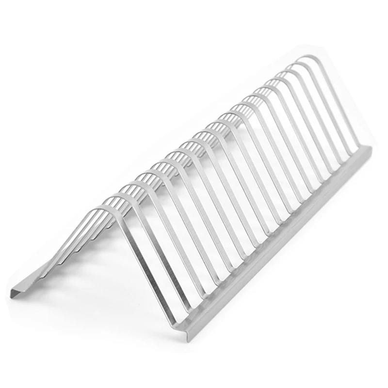 Stainless Steel Barbecue Grill Holder Smoking Rib Racks Grilling BBQ Outdoor Roasting Stand Picnic Utensil