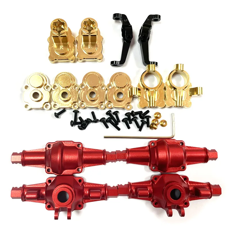 FMS FCX18 LC80 1/18 RC Metal Upgrade Parts Front and Rear