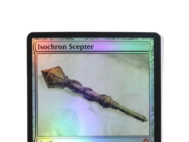 (Isochron Scepter) Foil / regular TCG Magical Proxy Cards Game Quality Proxy Gathering Board Playing Game Trading Cards 3