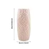Nordic PP Flower Vase Plastic Vase Unbreakable Vases Home Decor European Imitation Rattan Pot Simplicity Basket Arrangement 6