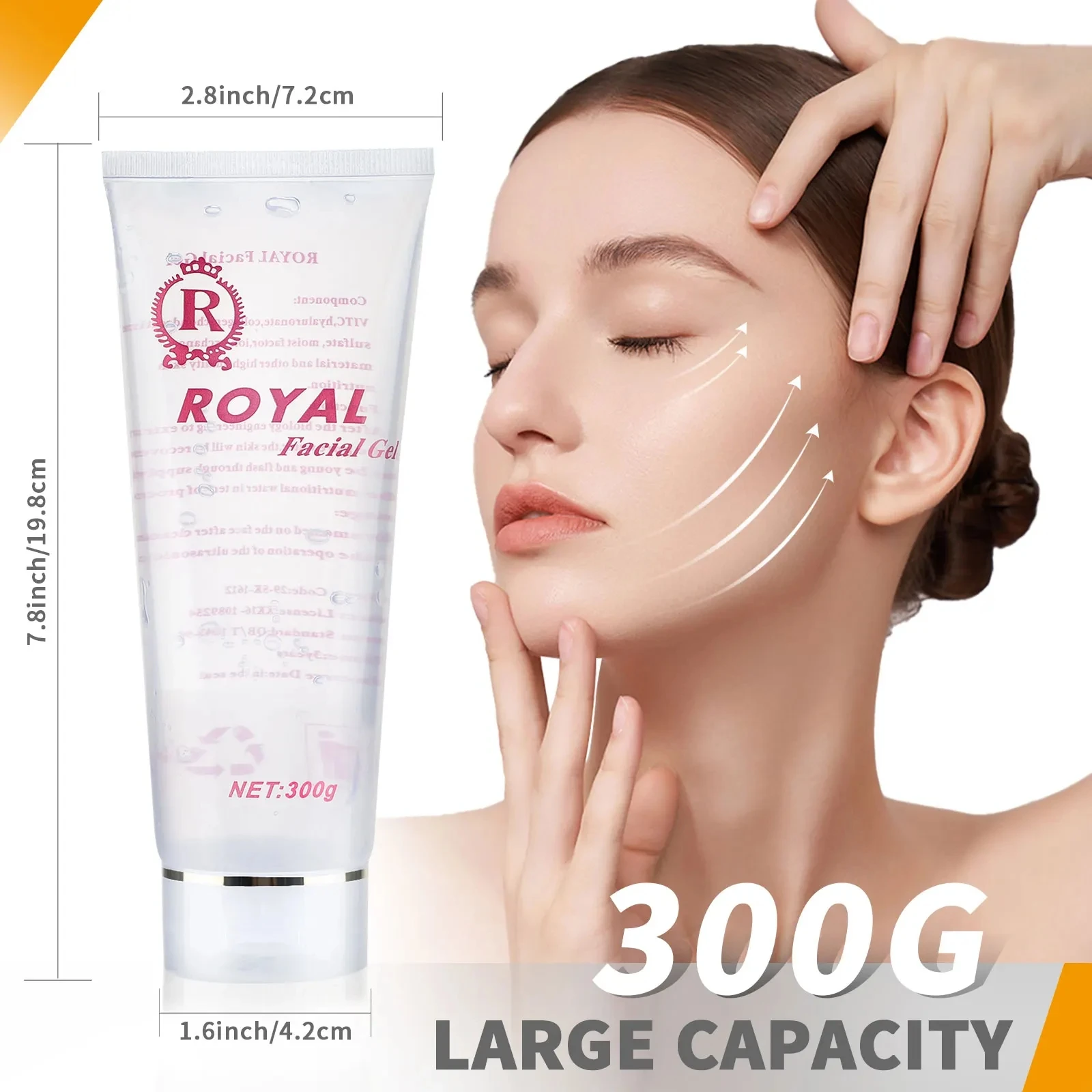 Ultrasonic Gel 40K Cavitation RF Body 3pcs Slimming Beauty Machine Radio Frequency Conductive Gel RF Fat Burning Device