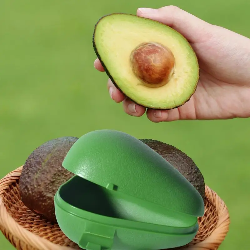 Avocado Saver Food Crisper Storage Box Avocado Saver Organizer Avocado Saver Holder Reusable Avocado Keeper Fruit Container 2