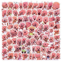 120PCS Loopy Stickers Anime diary Decal DIY Cartoon Skateboard Laptop Motorcycle Waterproof Cool Sticker Pack Kids Toy 1