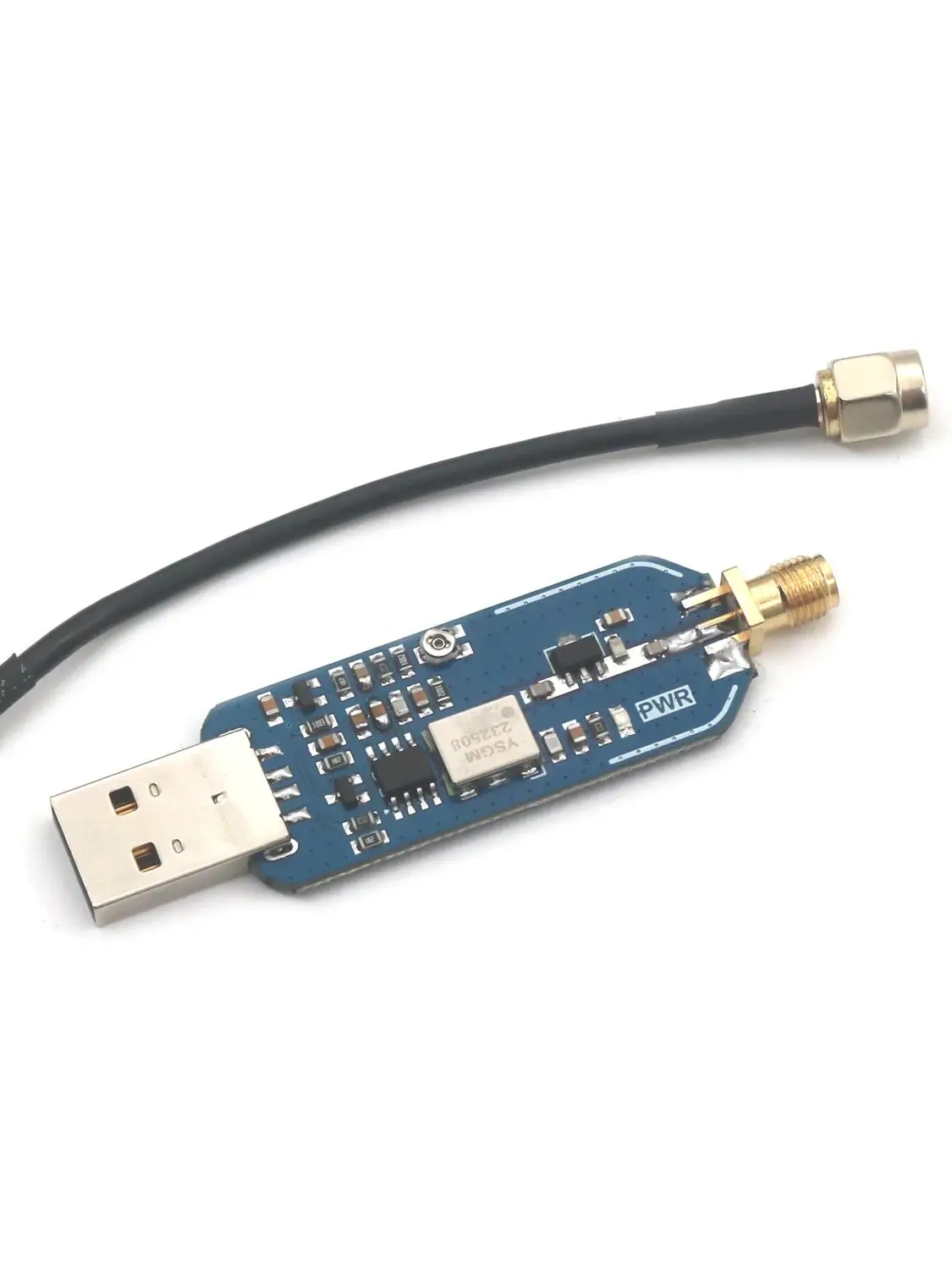 USB VCO RF Generator 70-120m 800M 900M 1.2G 1.5G 2.4G 5.8G Signal Source For Communication WIFI BT FM Radio RF POWER Amplifier