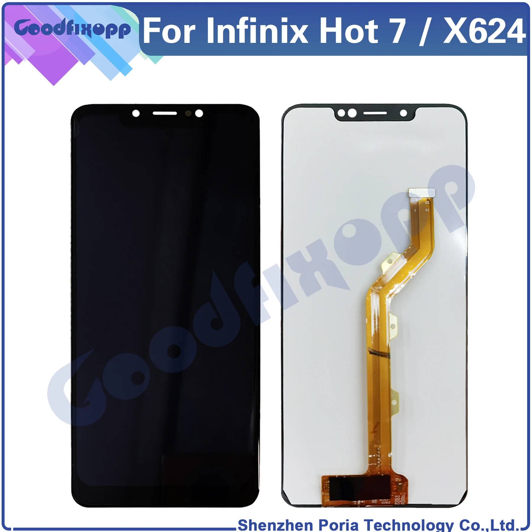 ЖК-дисплей для Infinix Hot 7 X624 X624B X652A Hot7