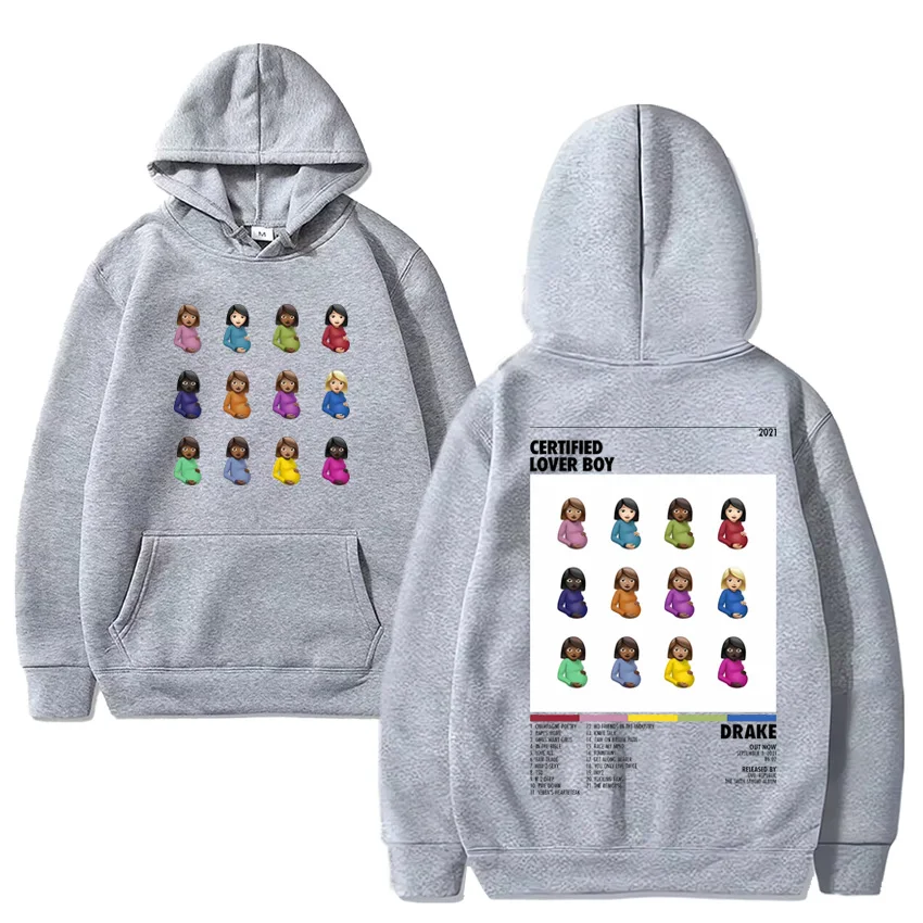 Certified Lover Boy by Drake fashion popular Hoodie Men Women hip hop streetwear Fleece Long sleeve Unisex pullover Sweatshirt