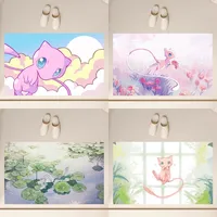 Cute Cartoon M-Mew Floor Mat  Anti-Slip Bathroom Kitchen Bedroom Living Room Entrance Rug Home Decor 1