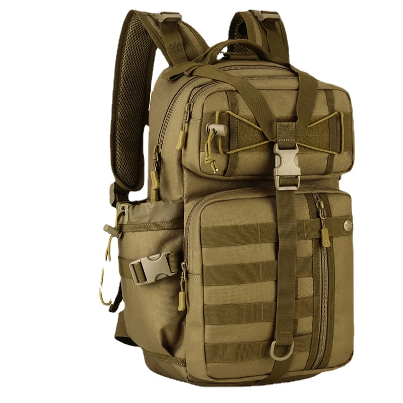 

30L Attack Backpack Extend Molle System Outdoor Tactical Backpack Military Army Bag Camo Assault Backpack Sports Rucksack S424