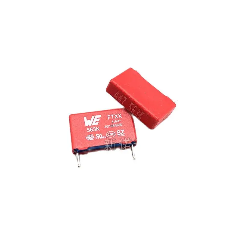 

50 шт./WE FTXX 310VAC 563 0,056 UF 310V 56NF предохранительный датчик, корректирующая пленка, конденсатор, расстояние ступни 15