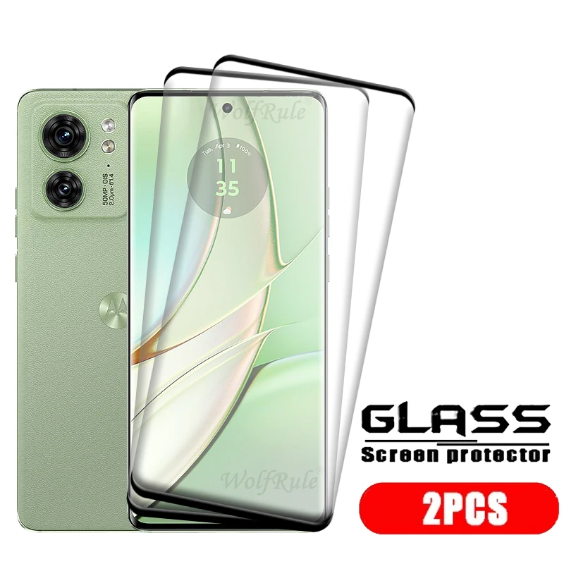 Pack of Tempered Glass Screen Protectors - 9H Full Cover, Curved Design