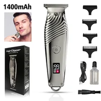 Cordless Hair Trimmer Mens Beard Trimmer Professional Wireless Hair Clipper Haircutting Kit for Men Rechargeable Barber Clippers 1