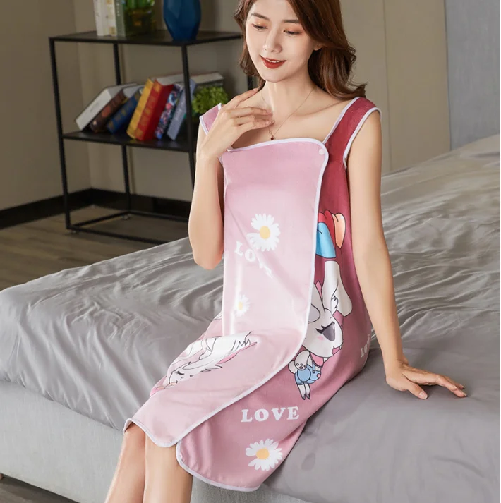 

Microfiber Soft Bath Towel Fashion Women Sexy Wearable Quick Dry Magic Bathing B4each Wash Clothing Beach Dresses Beach Towel 5