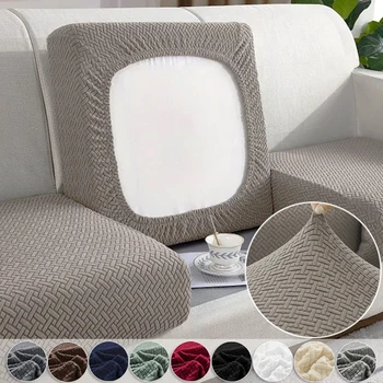 Coprisedile per divano jacquard spesso Copridivano protettivo elastico Copridivano per divano Fodera per cuscino per divano rimovibile antipolvere 1