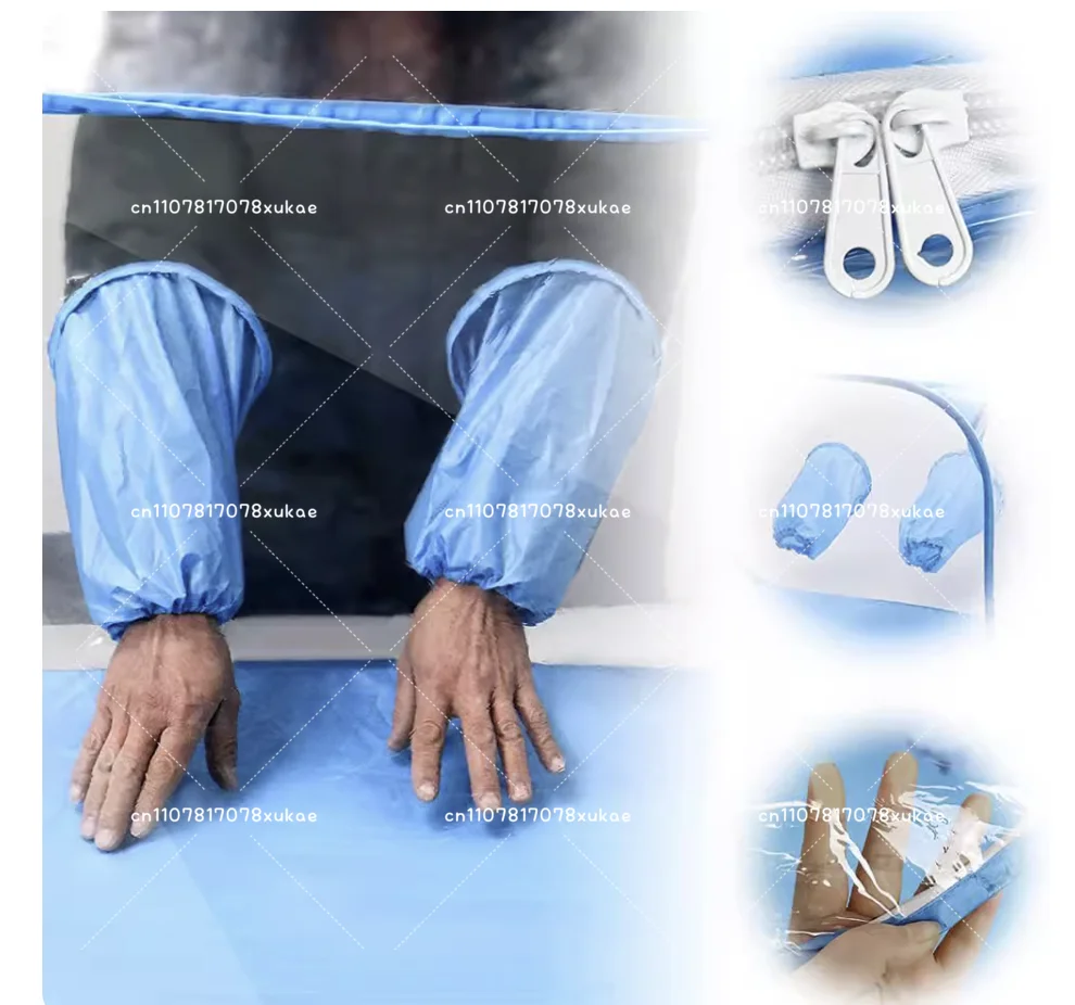 Mushroom Grow Bags Still Air Box Mushroom Tent Propagation Stations Portable Foldable for Edible Fungus R2L1