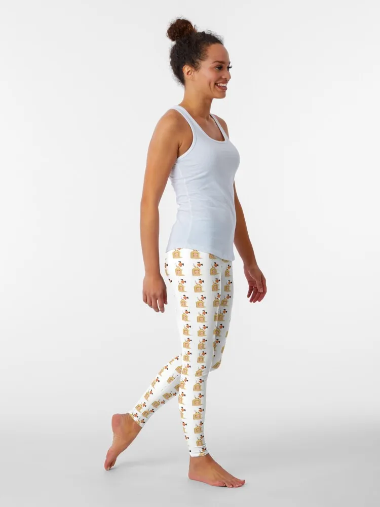 Kipper the dog Leggings trousers sports for push up active wear Womens Leggings