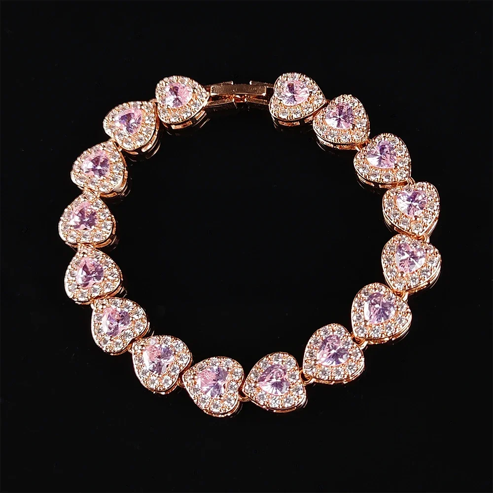 EKKONG Bracciale Donna Oro, 4 Pezzi Regolabile Braccialetto Moda Diamond Bracciali Set Gioielli Braccialetti per Donna Ragazza Compleanno, Anniversario, San Valentino