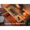 Electric Standing Desk, 55 x 24 Inches Height Adjustable Stand up Desk, Sit Stand Home Office Desk, Computer Desk 4