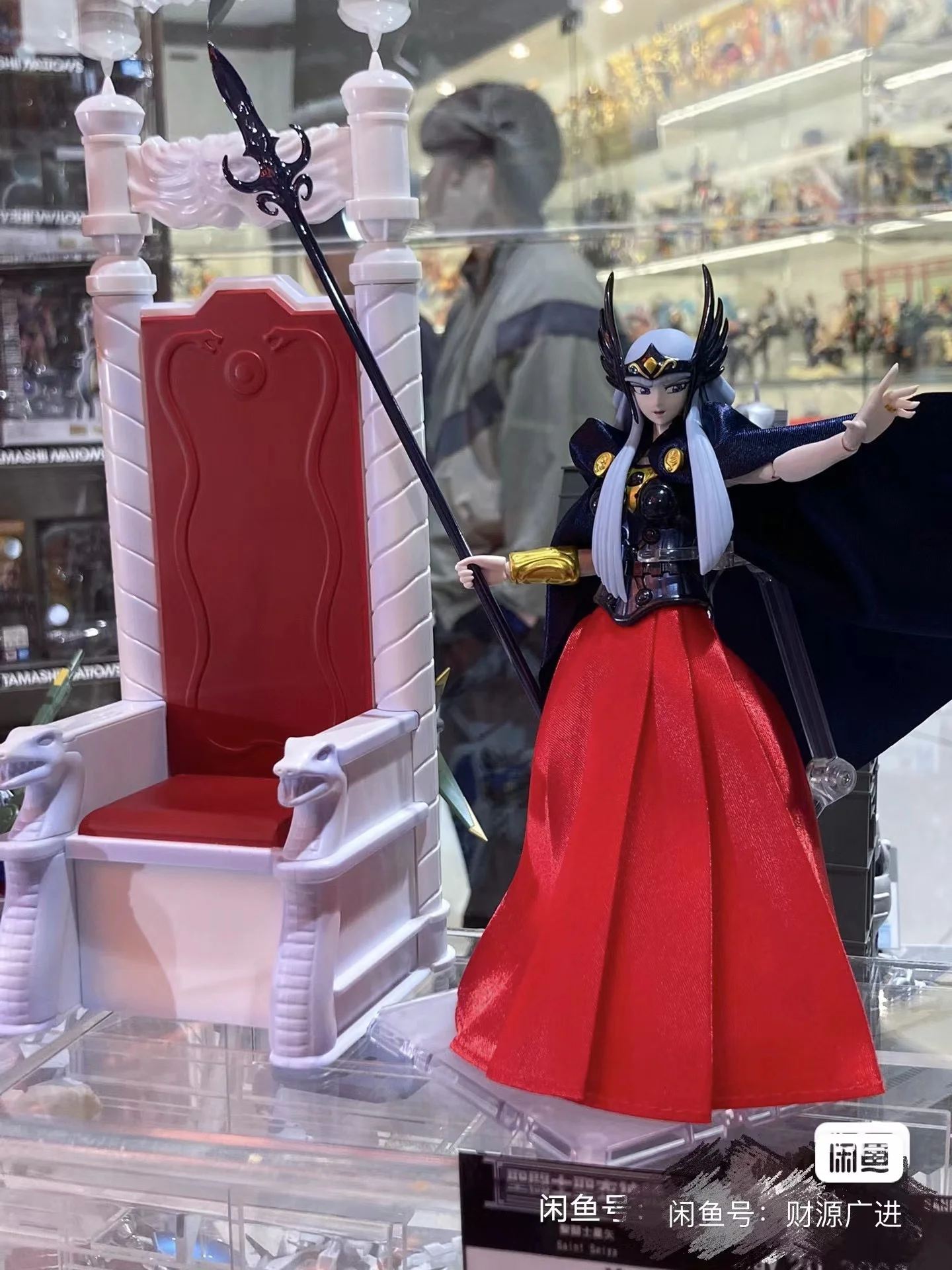 

Bandai Original Saint Seiya Cloth Myth God Warrior In Stock North Star Hilda Model Figure Collection Ornaments Toy Holiday Gift