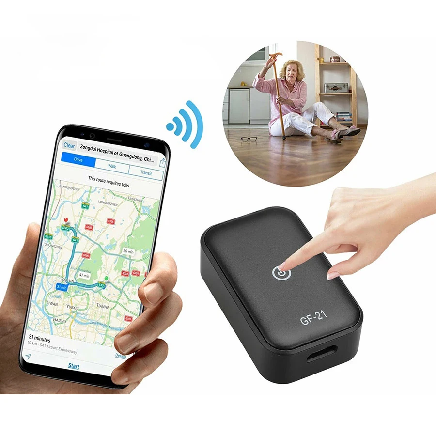 Gf21 Mini Gps Real Time Car Tracker Antilost Device Voice Control