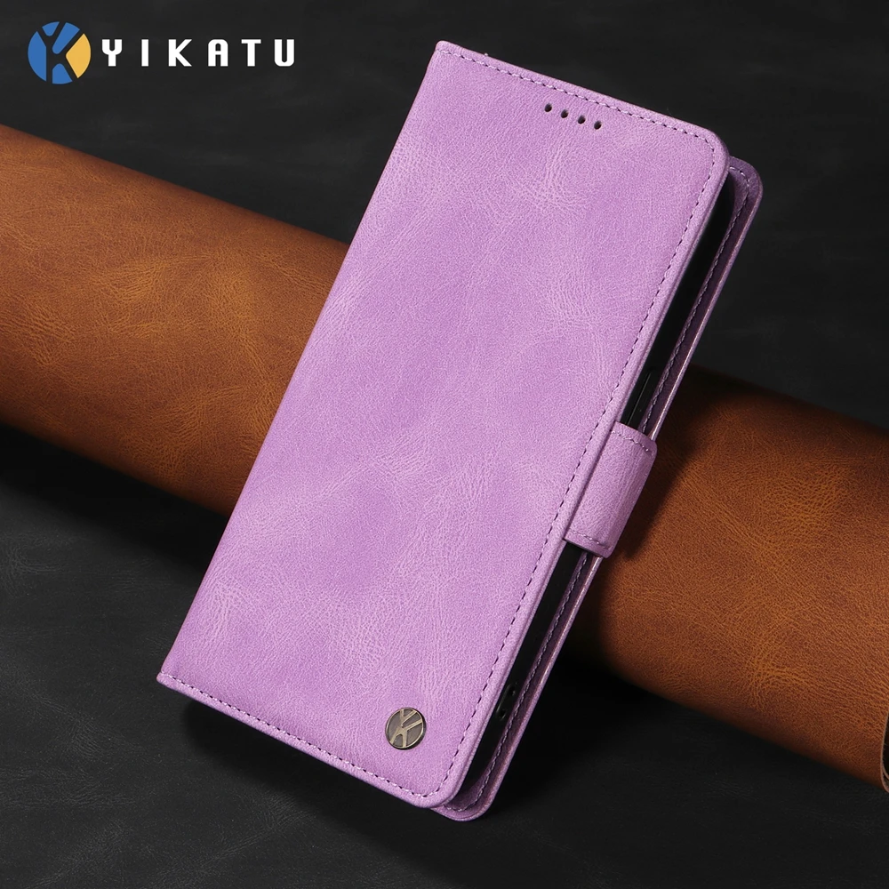 Premium Magnetic Flip Leather Phone Case – Sleek and Stylish Protection