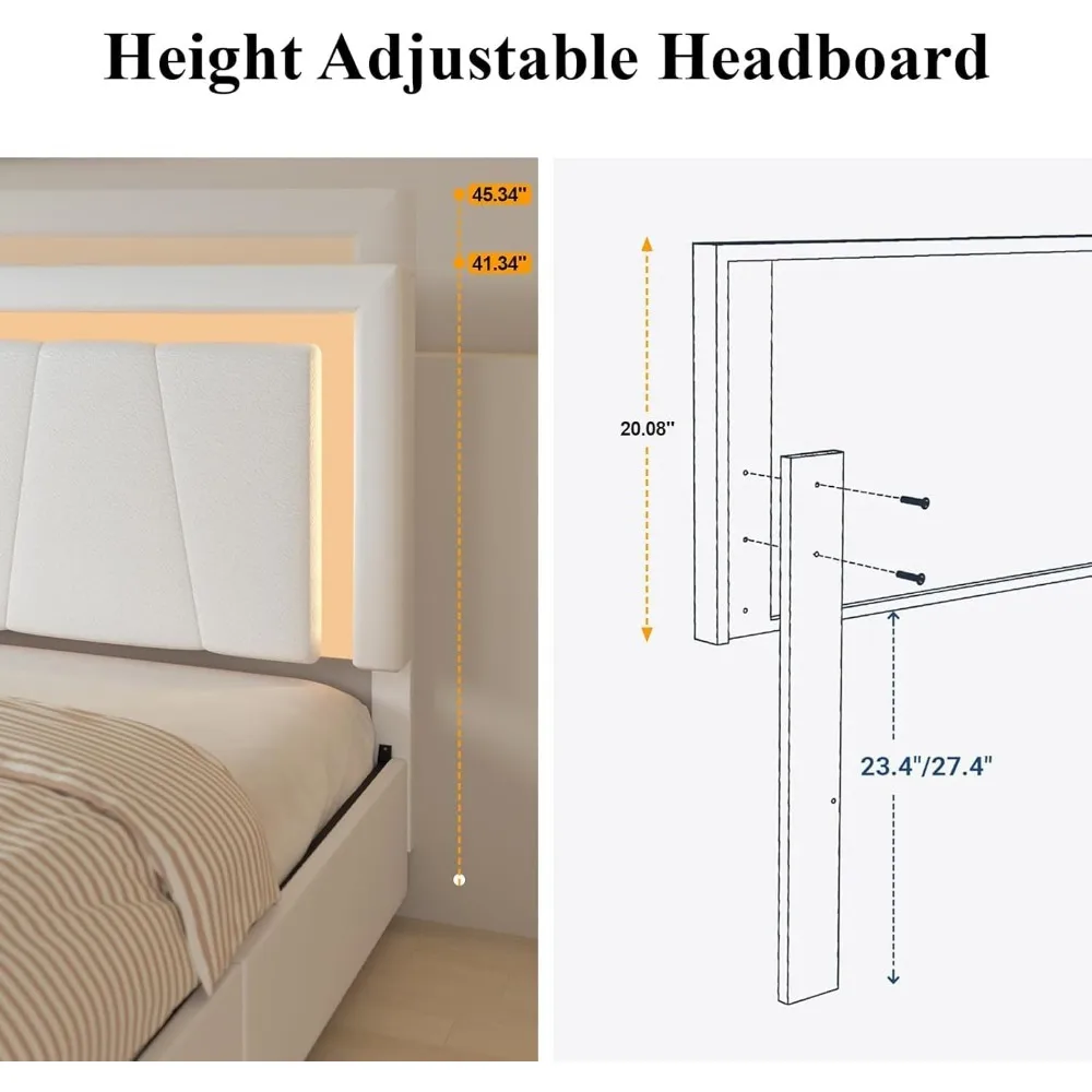 Upholstered Storage Bed Frame 6