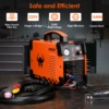 HEROCUT 55Amps Pilot Arc Plasma Cutter CUT55P Pilot Arc 220V Plasma Cutting Machine,Max Cutting Thickness 16mm 3