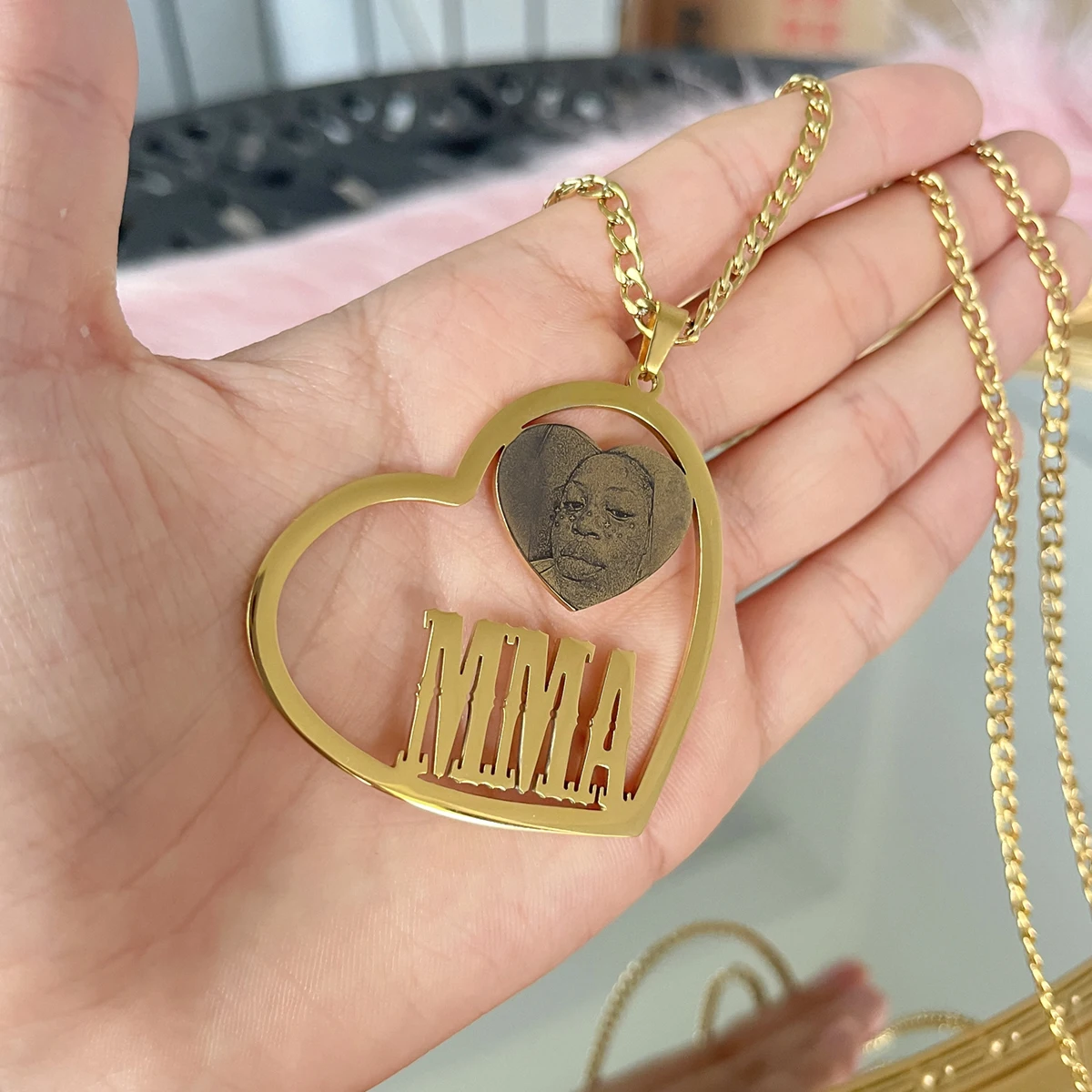 Akash Name Mangalsutra Locket Akshay Name Mangalsutra Buy Golden