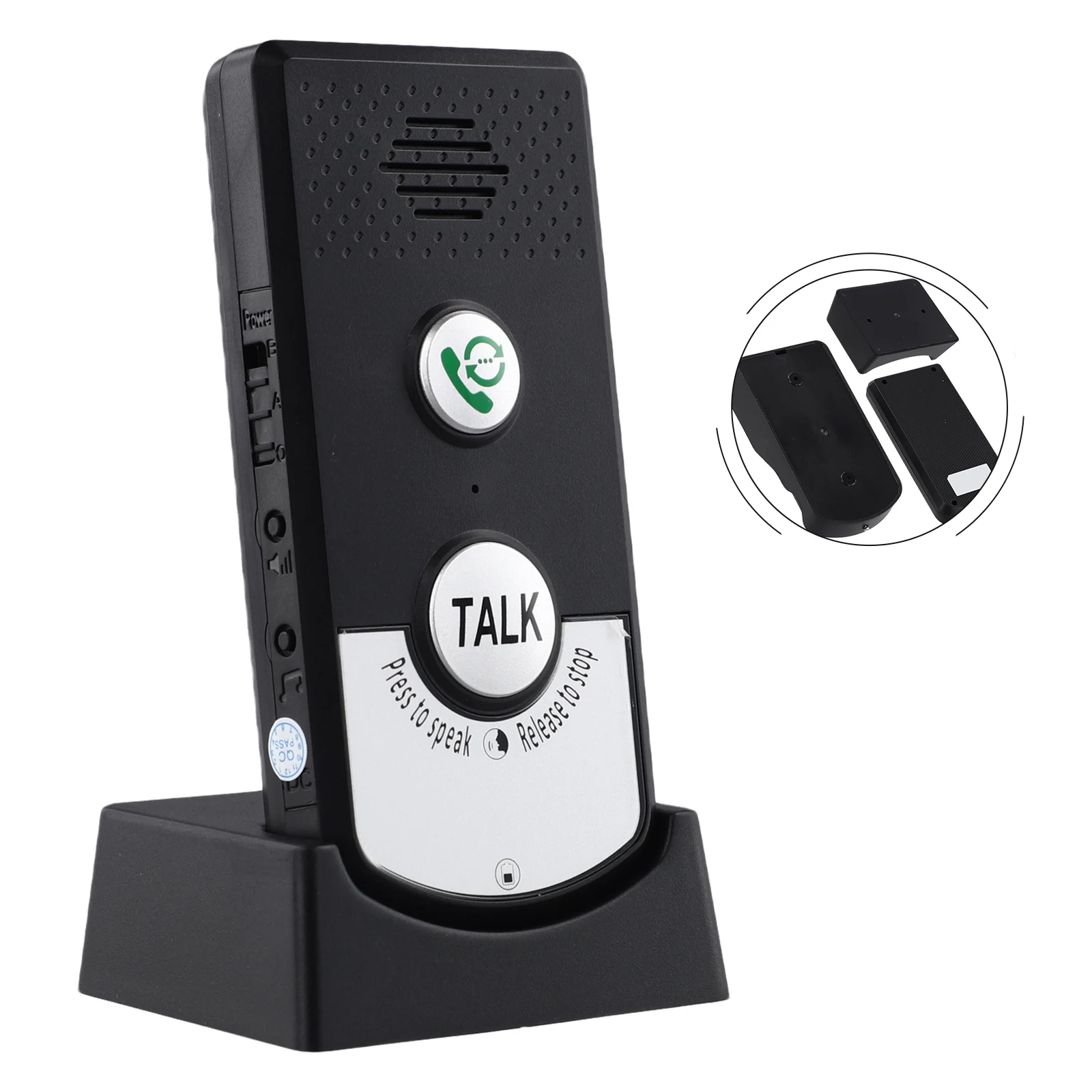 Long Range Doorbell 1000m Doorbell Home Security Built-in 2k MAh Battery Strong Penetration Dedicated Smart Core