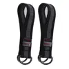 2xTree Swing Hanging Straps Kit Garden Hammock Nylon Ropes+Carabiner Snap Hooks 2