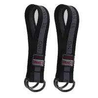 2xTree Swing Hanging Straps Kit Garden Hammock Nylon Ropes+Carabiner Snap Hooks 2