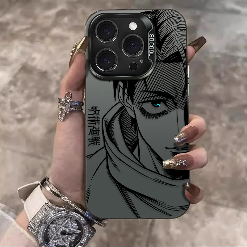 Jujutsu Kaisen Minimalist Line Art Smartphone Case