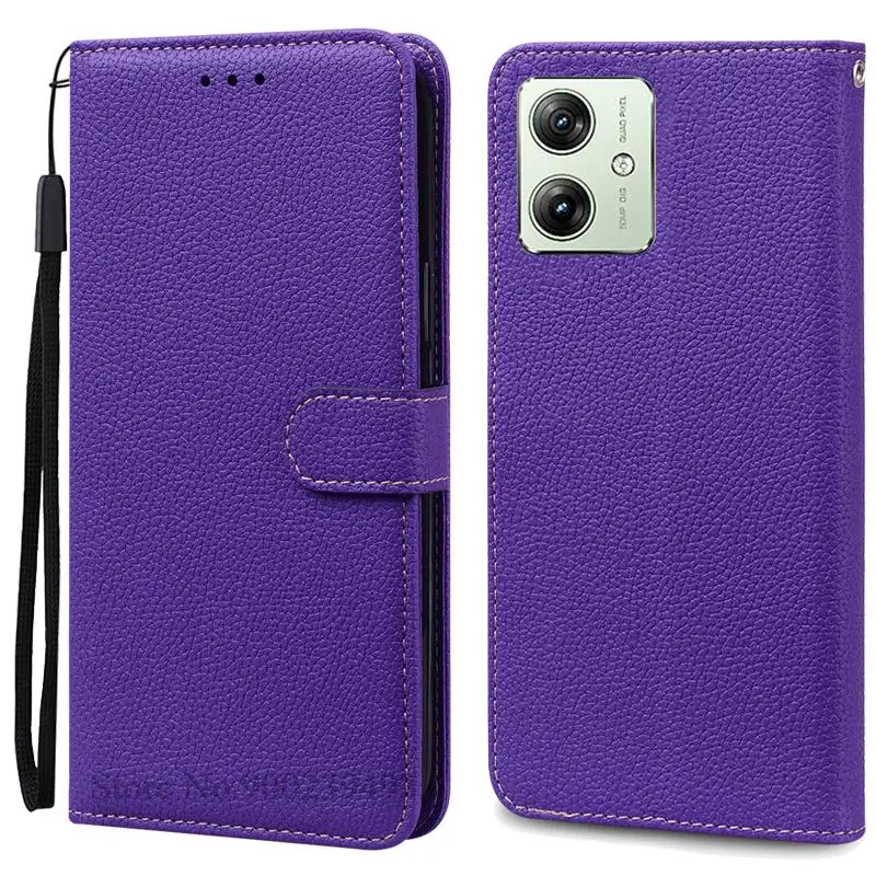 Elegant Silicone Leather Flip Wallet Case