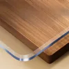 Clear Tablecloth, Table Protector, Plastic Table Cover, Clear Desk Pad, Desk Protector Mat PVC Desk Cover, Clear Table Cover 6