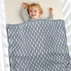 Newborn Baby Blankets All Seasons Dual-Use Infant Kids Boys Girls Cotton Sleeping Covers Stuff for Stroller Basket 100*80cm Mats 6