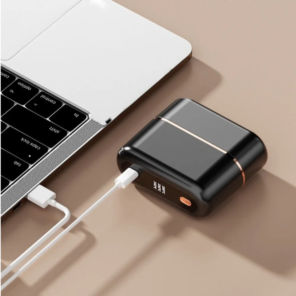 2 in 1 Cordless Mini Straightener Double Anti-Scald 3 Temp Settings Hot Comb Fast Heating Rechargeable Electric Hair Brushes