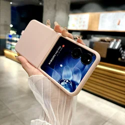 Solid Color Liquid Silicone Shockproof Case for Big Screen - 2-Piece Fashion Set (Pink)