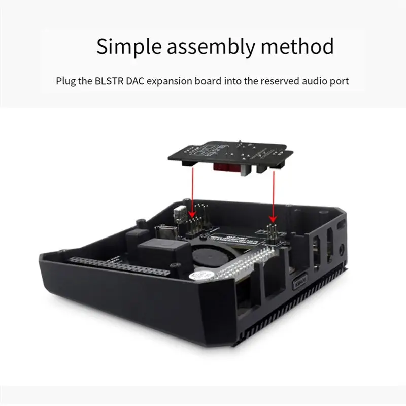 라즈베리 파이 5용 M67K-DAC 키트 아르곤 BLSTR(그라운드 루프 절연 장치 포함) 아르곤 ONE V3 전용 플러그 앤 플레이 애드온