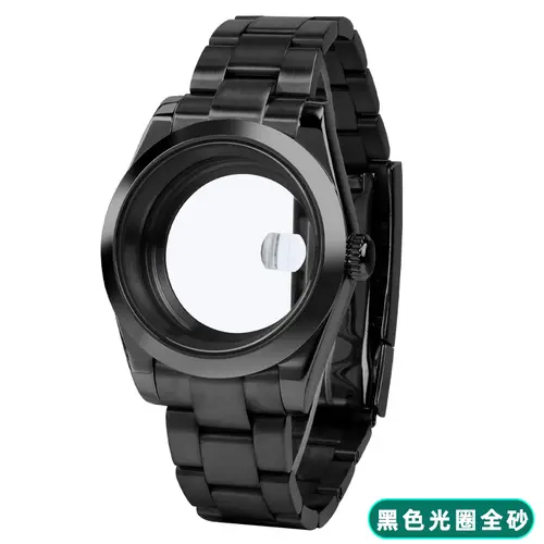 For Datejust Oyster Watch Case 36mm 39mm Stainless Steel Bracelet Strap Black silver Bezel Glass NH35 NH36 Movement Accessories - Image 10