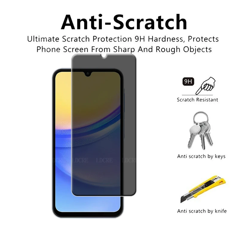 4 قطعة لسامسونج غالاكسي A16 الزجاج لسامسونج A16 حا...